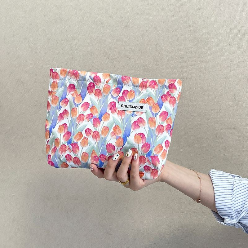Fresh, Petite Floral Storage Bagpouch
