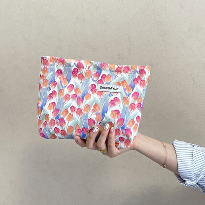 Fresh, Petite Floral Storage Bagpouch
