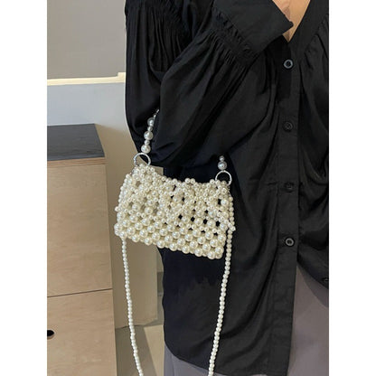 dinner luxury pearl womens bag