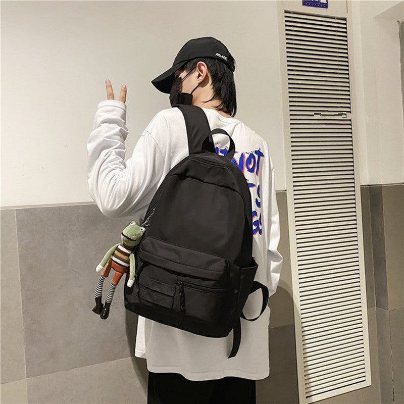 korean version of the wild high school college student backpack