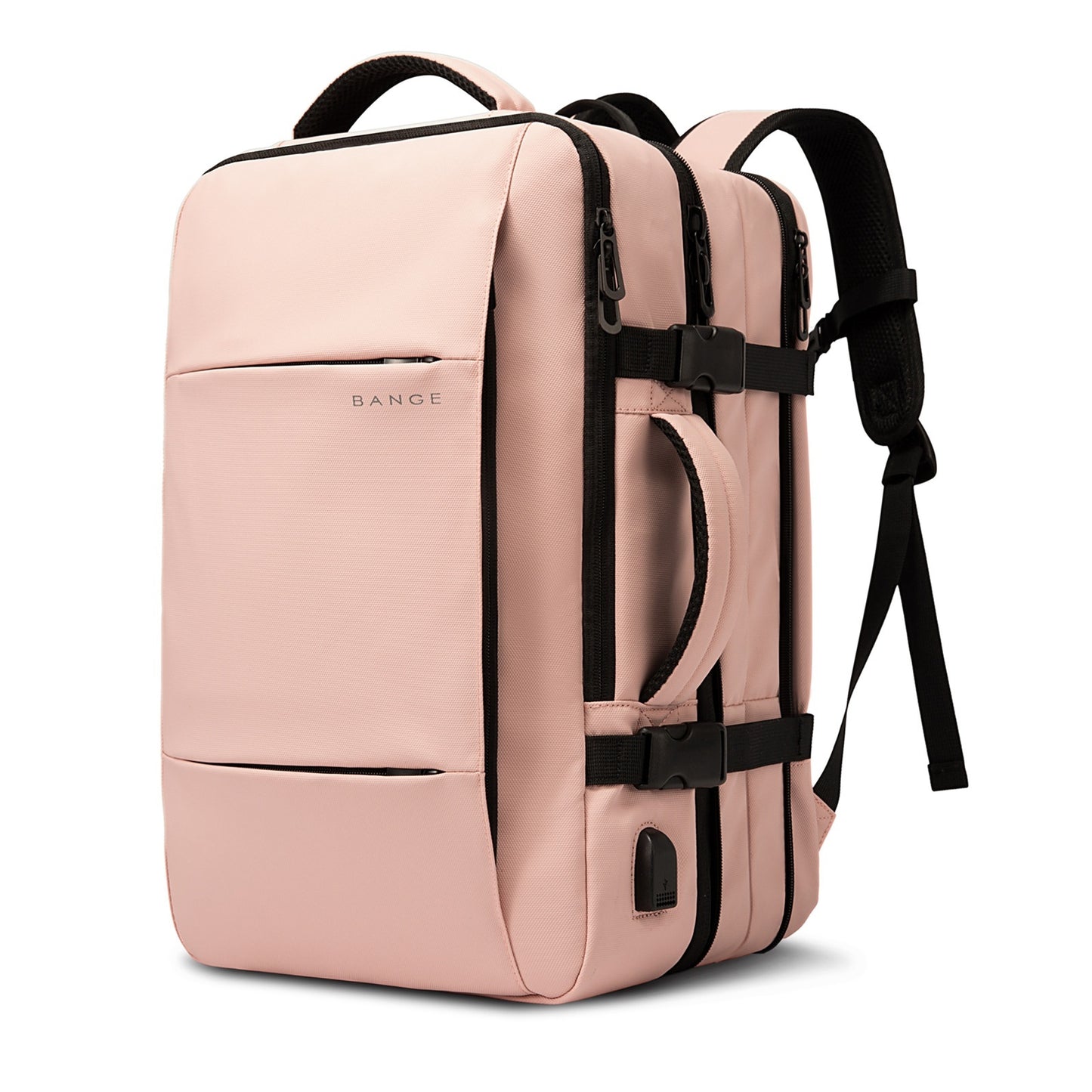 bange male college student computer backpack