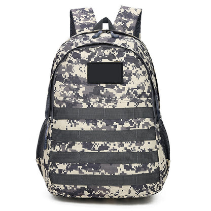 camouflage backpack outdoor large capacity backpack male and female student school bag