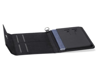 leather short mens passport holder portable stylish and versatile large capacity passport jacket