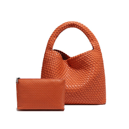 large capacity combination bags trend underarm shoulder handmade soft texture
