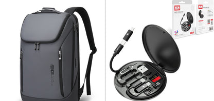 mens business bags large capacity computer travel backpack