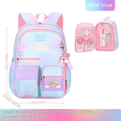 side opening cute relieve pressure childrens backpack