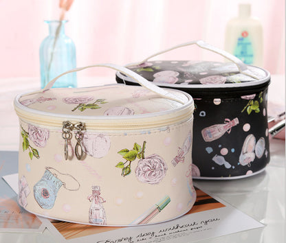 womens portable cosmetic bag large capacity storage bag