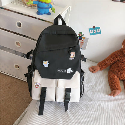 student campus fashion versatile backpack