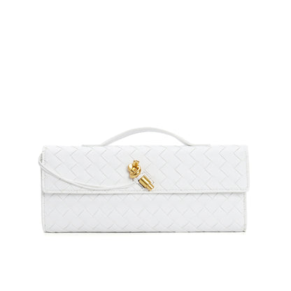 woven bag shoulder fashion clutch crossbody bag