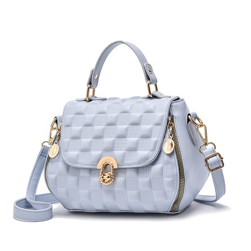 simple casual texture shoulder western style popular messenger bag
