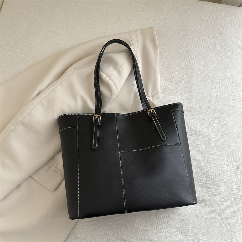 simple commute large capacity womens hand carrying underarm bag