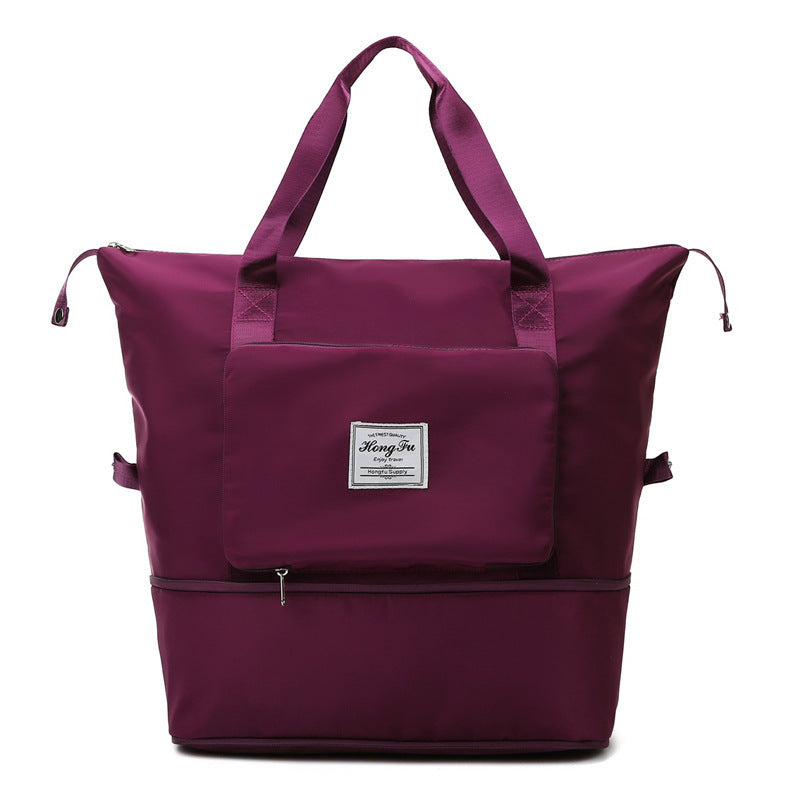 dry and wet separation sports portable shoulder bag