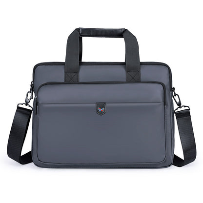 high end portable cross body commuter travel briefcase waterproof