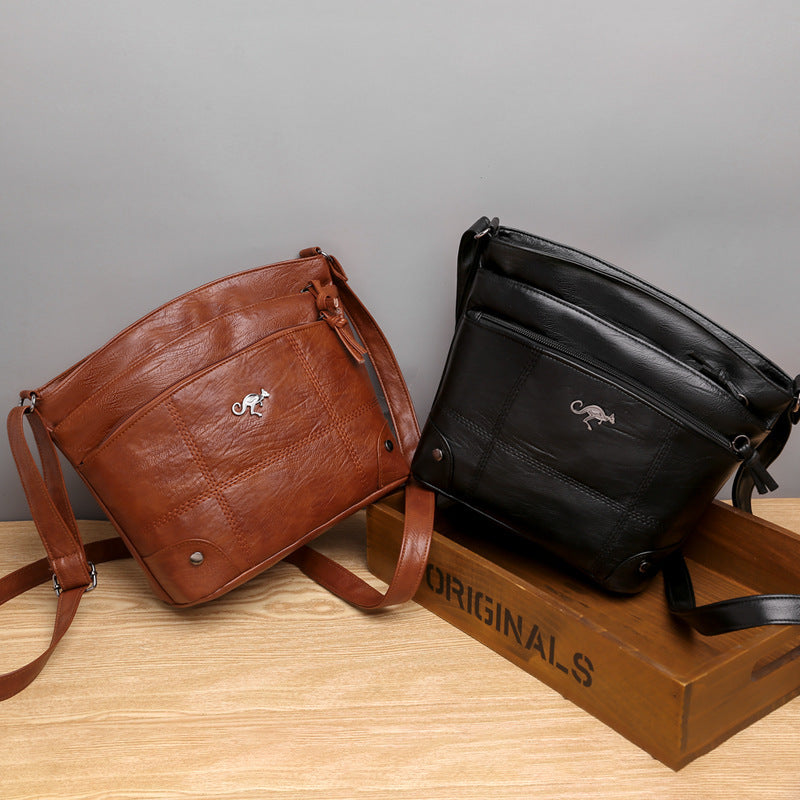 crossbody new fashion shoulder bag simple retro