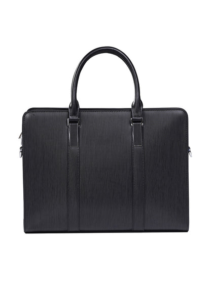 High-end Business Computer Men's Cowhide Handbag