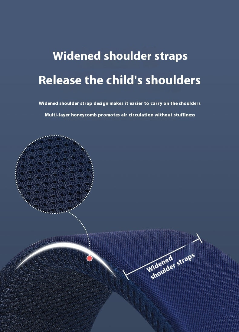 burden reducing spine protection children backpack