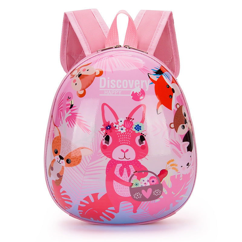 childrens schoolbag kindergarten boys and girls 3 6 years old baby small class cartoon cute princess lightweight egg shell small backpack