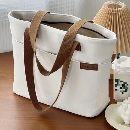All-match Shoulder Bag Large Capacity Book Holding Student Class Commuting