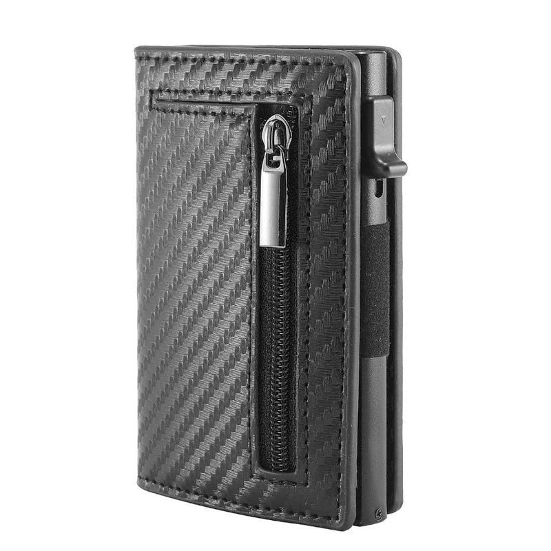 mens ultra thin rfid anti theft metal card sleeve