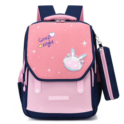 cute children student leisure burden alleviation backpack