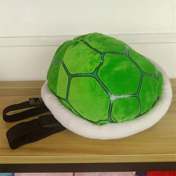 childrens turtle shell plush backpack