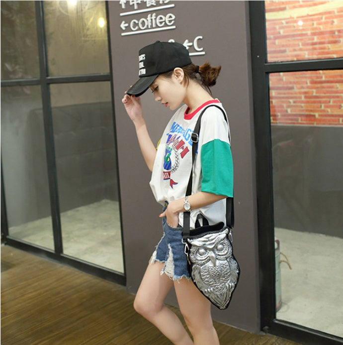 korean style versatile fashion one shoulder diagonal bag