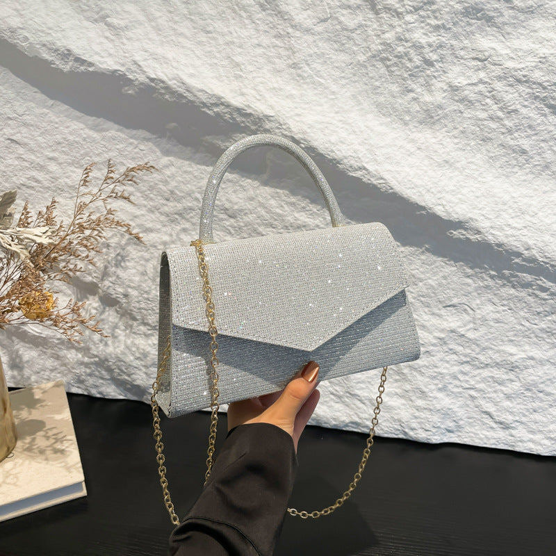 fashion diamond small square bag for women