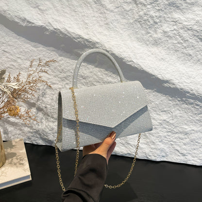 fashion diamond small square bag for women