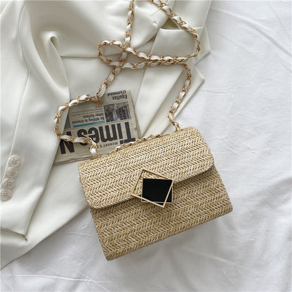 handbags new straw woven bag womens trendy fashion ladies shoulder bag