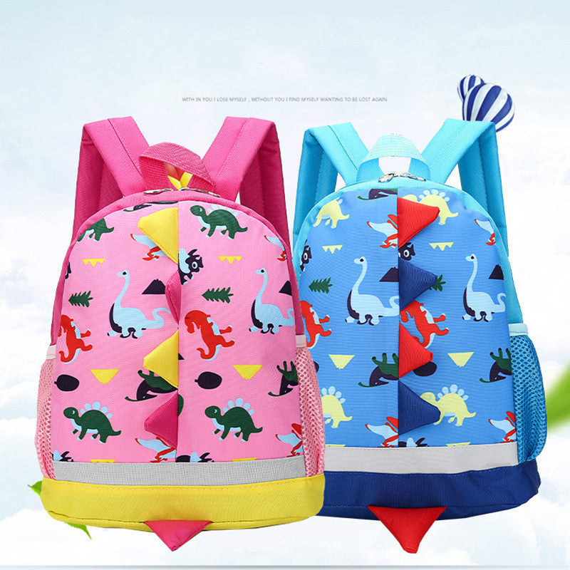 cartoon dinosaur children bag kindergarten children school bag