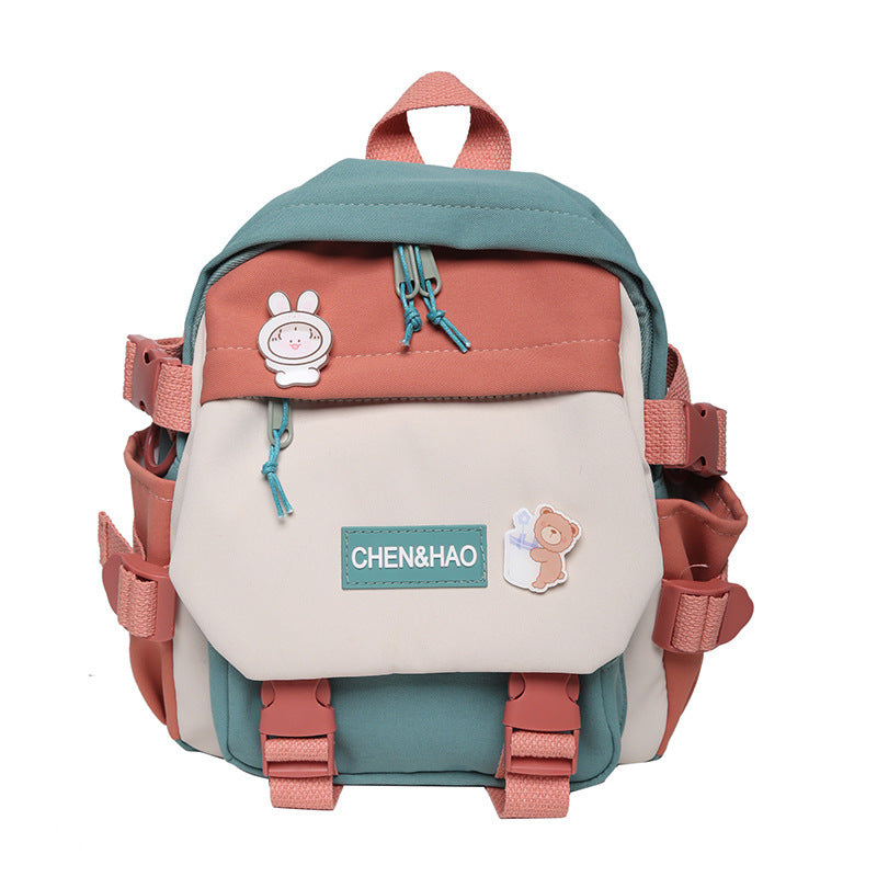 backpack korean style student multi pocket fashion backpack junior high school student college schoolbag