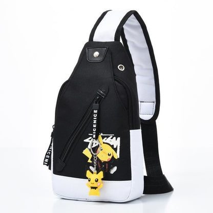 mens chest bag casual backpack sports function oblique shoulder fashion tactical single crossbody