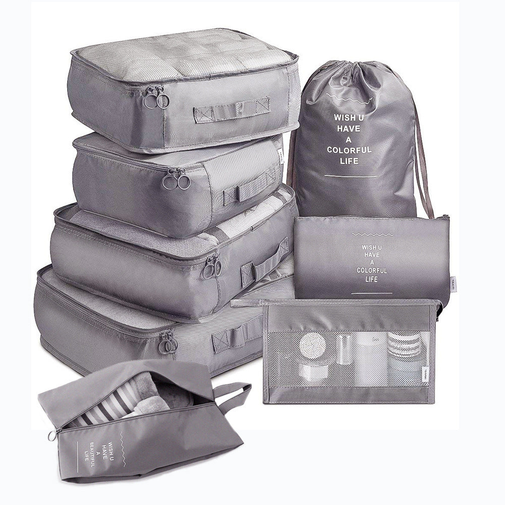 suitcase storage bag set luggage distribution bag