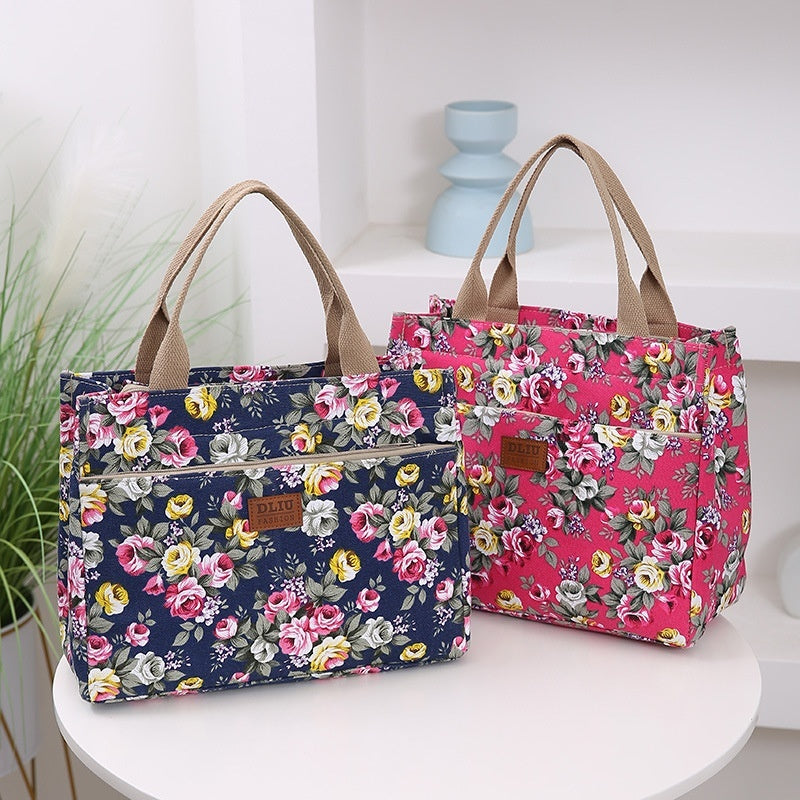 large capacity ethnic style handbag