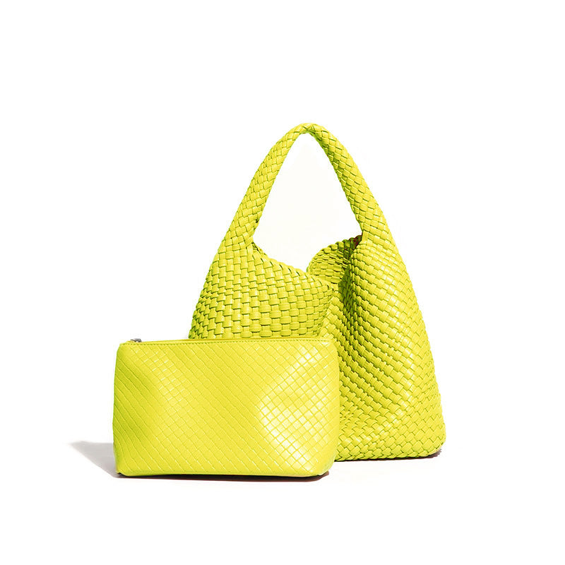 large capacity combination bags trend underarm shoulder handmade soft texture