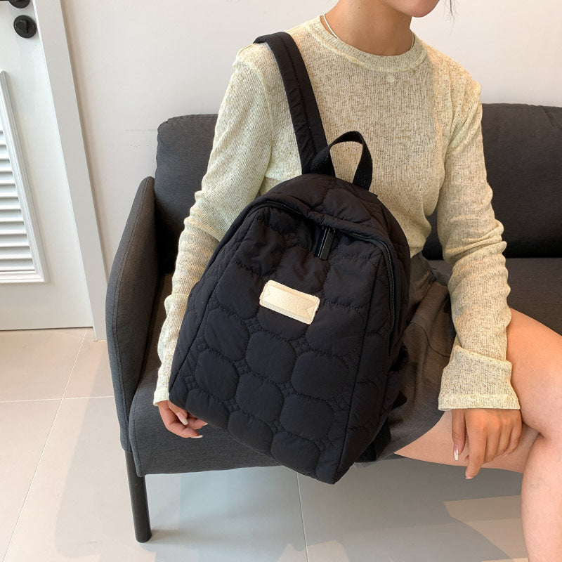 japanese style simple lightweight waterproof backpack