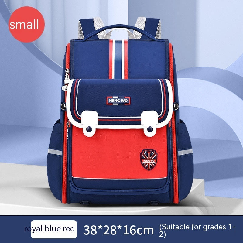 primary school student schoolbag female lightweight burden alleviation spine protection