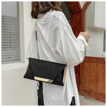 new style simple dinner bag fashion one shoulder messenger envelope bag