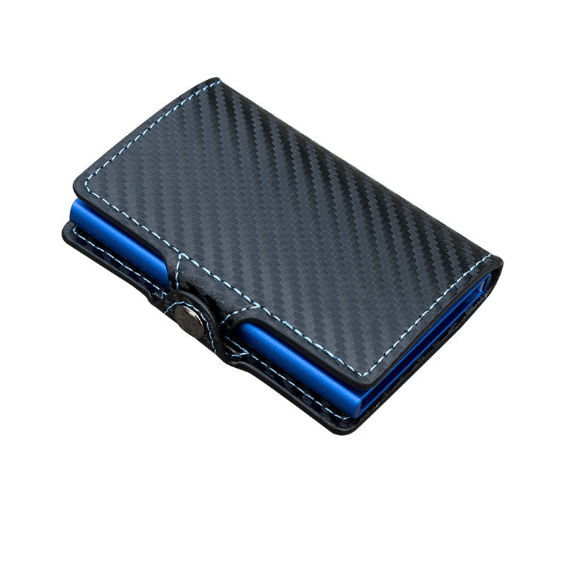 zipper multifunctional rfid anti scanning card holder