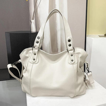 womens large capacity handbag simple shoulder crossbody bag