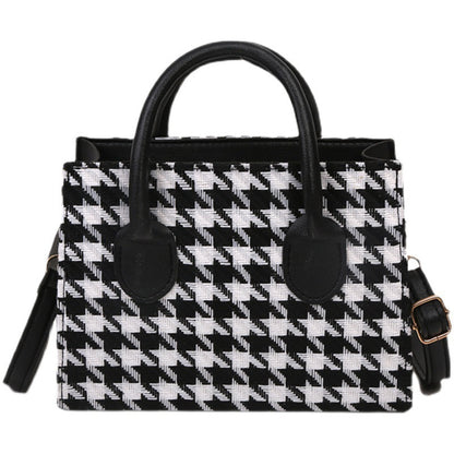 Plaid Small Handbag Women's Casual Shoulder Crossbody Bag