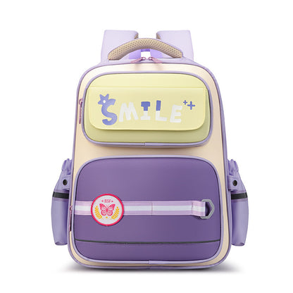 Children's Cartoon Letters British Style Schoolbag