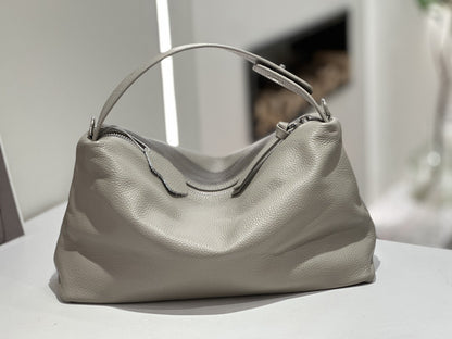 Womens Leather Handbag Premium Matte Suede Cowhide Tote Crossbody Bag