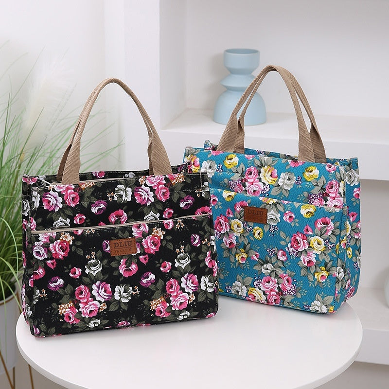 large capacity ethnic style handbag