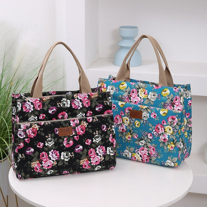 large capacity ethnic style handbag