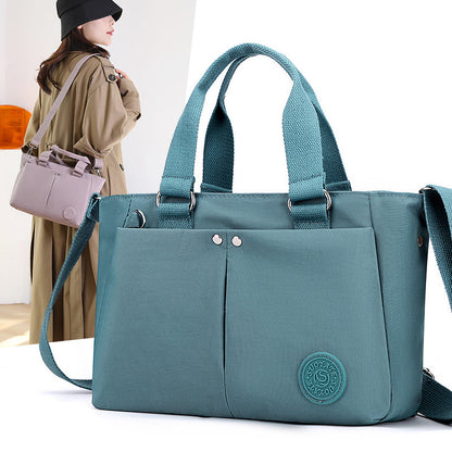Women's Shoulder Crossbody Waterproof Multi-layer Large Capacity Handbag