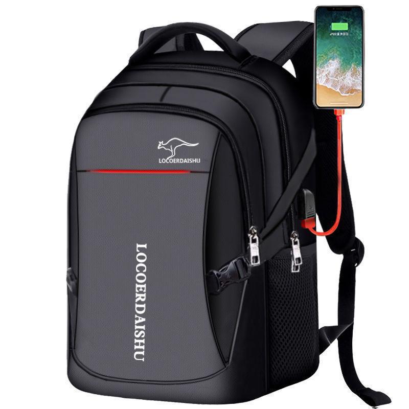 large capacity high student schoolbag travel mens backpack