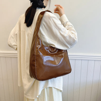 autumn and winter new simple commute underarm shoulder bag