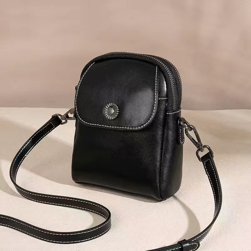 womens fashion leather messenger bag