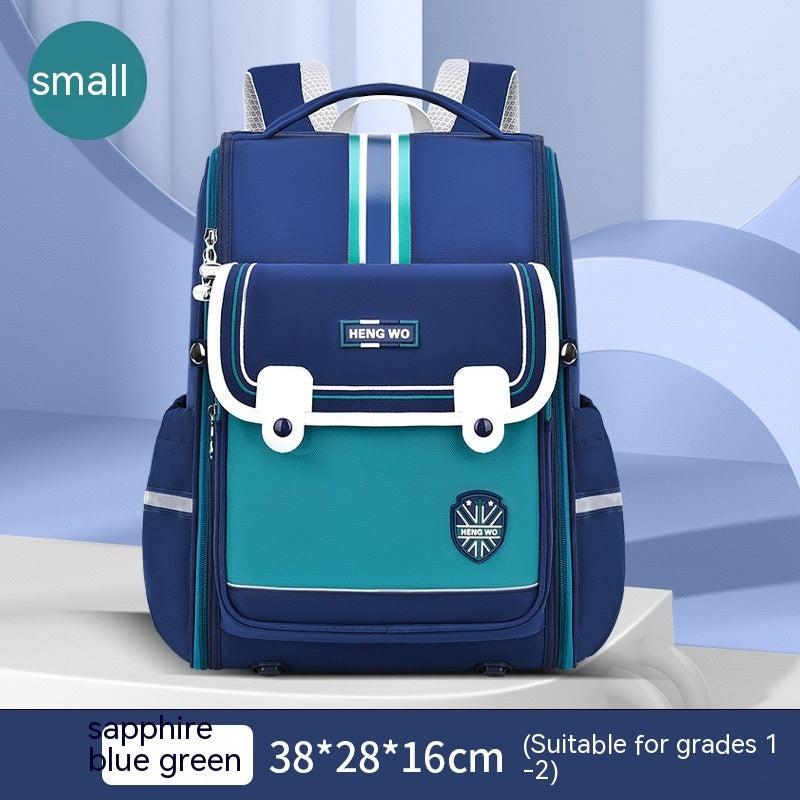 primary school student schoolbag female lightweight burden alleviation spine protection